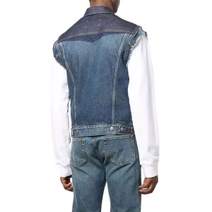 Gilet en jean respirant et personnalisé pour homme, nouvelle collection, 100 % haute qualité, dernier design, Haus Industries - Product Image 5