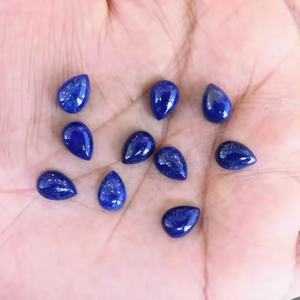 Lapislázuli Natural de 7x10 mm, Cabujón de Pera Liso, Calibrado, Piedra Preciosa Suelta, Proveedor, Mejor Precio al por Mayor, Piedra para Joyería en Venta - Product Image 4