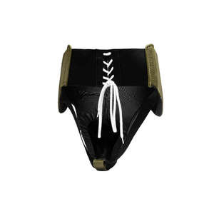 ชุดอุปกรณ์มวยหนังแท้แบบกำหนดเองพร้อมโลโก้ OEM ชุดฝึกซ้อมและต่อสู้ ชุดนวมชกมวย ชุดป้องกันศีรษะและอวัยวะเพศชาย มีทุกขนาดและสี รุ่น CP-BHG-06 - Product Image 4