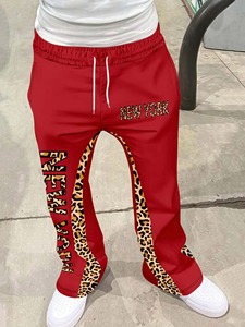 2026 New Sublimation Transfer Print Regular Fit Waterproof Winter Sweatpants Men Women Casual Mid Waist Streetwear <b>Hip</b> Hop - Product Image 2