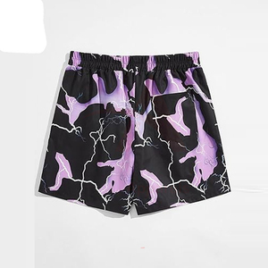 Shorts de bain pour hommes en tissu non tissé uni, fabriqués au Pakistan, légers, respirants et à séchage rapide, sur mesure. - Product Image 6