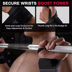 Mantiene la alineación adecuada bajo la presión con el soporte para muñeca. El soporte para muñeca garantiza estabilidad y confianza bajo cargas pesadas. - Product Image 6