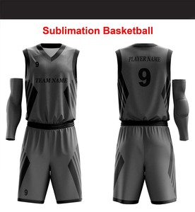 Uniforme de basket-ball unisexe personnalisé, respirant, anti-humidité et à séchage rapide - Product Image 5