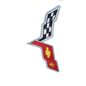 En gros, Patchs thermocollants de créateur, broderie chenille, patch brodé avec lettre célèbre et logo brodé, étiquette textile 2026 - Product Image 4