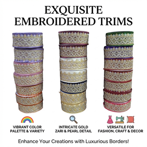 ลูกไม้ปักเลื่อมหลากสี ประดับเลื่อมรุ้งระยิบระยับ ริบบิ้นขอบเงา  ริบบิ้นรักษ์โลก สำหรับงานแต่งงานและงานปาร์ตี้ - Product Image 6