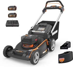 Tondeuse à gazon sans fil, tondeuse électrique à vitesse variable, tondeuse à gazon autotractée avec Aerodeck et Intellicut - Product Image 3