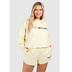 Sudadera con Capucha para Mujer, Diseño Asimétrico, 100% Algodón French Terry, con Logotipo Bordado Personalizado, Estilo Urbano, Color Rosa Liso - Product Image 1