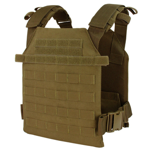 Gilet tactique de luxe porte-plaques, système MOLLE, en nylon souple, unisexe, avec bretelles, fermeture ouverte en PU, antivol, résistant à l'eau - Product Image 1
