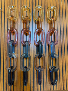 Luxury Modern Eco-Friendly Resin Chain Link Wall <b>Decor</b> Curated Loop Hanging | Decorative Accent for Living Room <b>Bedroom</b> - Product Image 5