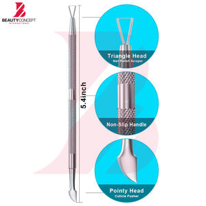 Nuevo Producto 2026, Producto Más Vendido, Empujador de Cutículas, Limpiador de Uñas, Herramienta de Acero Inoxidable para Manicura y Pedicura - Product Image 6