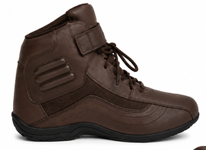 Bottes de motard en cuir personnalisées avec logo de marque, antidérapantes, norme CE, toutes saisons, pour hommes - Product Image 2