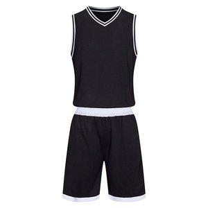 Ensembles d'uniformes de basketball réversibles de qualité supérieure pour adultes, vêtements de sport personnalisés en polyester à séchage rapide avec logo imprimé, manches courtes pour l'entraînement - Product Image 6
