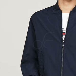 Chaqueta bomber de secado rápido para hombre al por mayor para venta en línea, chaqueta bomber de poliéster para hombre - Product Image 6