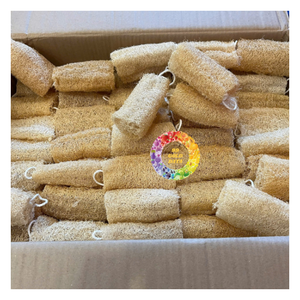 VIET NAM 100% Natural Biodegradable Bath Shower Dishwashing Raw Luffa <b>Loofah</b> Brush-Long for Children & Adults-CARYLN - Product Image 1