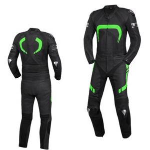 ชุดหนังสำหรับขี่มอเตอร์ไซค์แบบสั่งทำพิเศษสำหรับผู้ชาย กันน้ำและกันลม ลายพิมพ์ดีไซน์พิเศษ บริการ OEM ปากีสถาน - Product Image 2