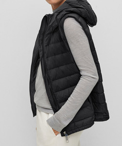 2026 Women Zip up Sleeveless Cotton Lightweight Padded Cropped Puffer Quilted Vest Winter Warm Coat <b>Jacket</b> - Product Image 4
