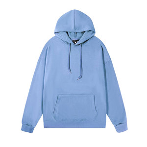 Wholesale Heavyweight 100% Cotton Fleece Pullover <b>Hoodie</b> Custom Logo Men Streetwear <b>Red</b> Color Long Sleeve Front Pocket <b>Hoodie</b> - Product Image 6