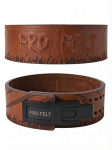 เข็มขัดยกน้ำหนักคุณภาพสูง OEM ODM สำหรับฝึกความแข็งแรง เพาเวอร์ลิฟติ้ง และเวทเทรนนิ่ง อุปกรณ์ออกกำลังกายแบบรัดกระชับ พร้อมหัวเข็มขัดแบบคันโยก - Product Image 3