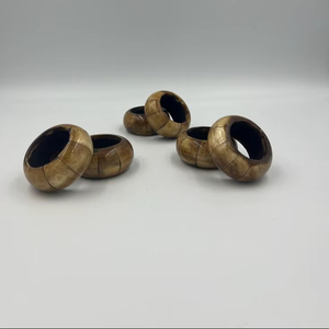Porte-serviettes en os au design très demandé, incrusté d'os, pour table à manger, à prix très compétitif - Product Image 1