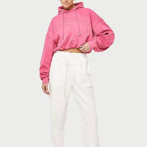 Hoodies crop top tendance pour usage extérieur, vêtements décontractés pour l'hiver, pour femmes, différents modèles. - Product Image 6