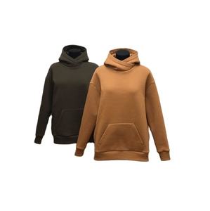 Taille personnalisée femmes couleur unie sport blanc sublimation pull à capuche sweat pour impression presse à chaud de BD - Product Image 3