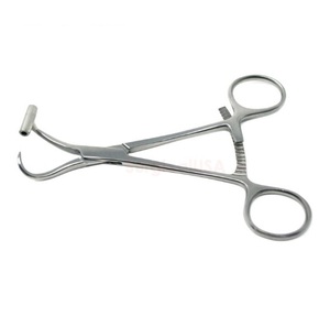 Stainless Steel Orthopedic Bone Holding Forceps K Wire <b>Guide</b> <b>Clamps</b> Surgical Reduction Forceps Factory Price - Product Image 2