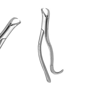 Fórceps de extracción Patrón americano Fig 16 Harris Molares inferiores Pico de cuerno de vaca Calidad alemana Starnderd Instrumento quirúrgico dental - Product Image 1