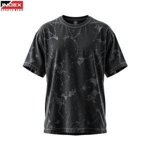 Factory Direct Acid Wash T Shirt Custom Design Cotton Oversized Streetwear <b>Vintage</b> Style <b>Tee</b> - Product Image 1