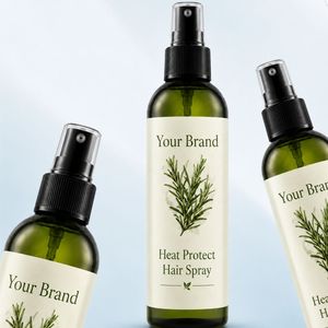 Nouveaux arrivages Marque privée Soins des cheveux Spray pour cheveux à l'huile essentielle de romarin Spray protecteur de chaleur sans rinçage pour les cheveux - Product Image 4