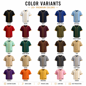 Custom Baseball Jersey Men Wholesale Team Uniform Custom Logo Sports Jersey OEM ODM Private Label Sublimation Baseball <b>Shirt</b> - Product Image 3