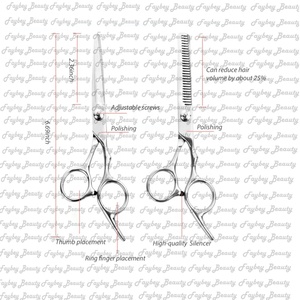 Wholesale Price Barber <b>Thinning</b> <b>Scissor</b> Set Professional <b>Hair</b> Cut <b>Scissor</b> New Arrival Top Selling Barber Salon Cutting <b>Scissors</b> - Product Image 4