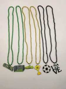 Collier en feutre personnalisé avec pendentif en plastique, accessoires de bijoux, OEM ODM, vente en gros, écologique, cadeau de mode personnalisé - Product Image 4