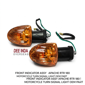 Motorcycle Front Indicator Assembly for TVS Apache RTR 180 | Turn Signal Light OEM Replacement Spare Part - Product Image 3