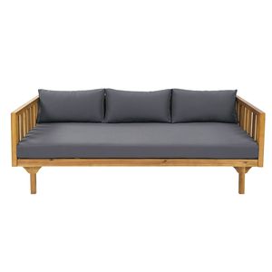 Set di mobili da giardino premium Claremont con divano letto a 3 posti e tavolo in legno di acacia - Product Image 5