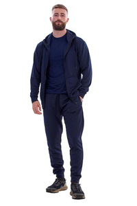 Premium Selling Mens <b>Plain</b> <b>Tracksuit</b> Zipper Hooded Sweatshirt Custom Color Long Sleeve Custom Made Men's <b>Tracksuits</b> - Product Image 2