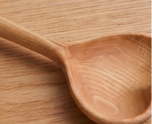 Ensemble cuillère et fourchette en bois fait main, design minimaliste, écologique, pour le camping, les événements hôteliers et les mariages - Product Image 2