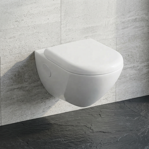 High Quality Wall Hung Toilet Rimless <b>Ceramic</b> WC <b>Pan</b> Eco Friendly Export Grade Bathroom Sanitary Ware India - Product Image 5