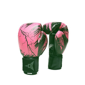 Gants de boxe Daizen Star en PU avec fermeture auto-agrippante, sangle de poignet réglable, respirants, pour entraînement, unisexe, adultes, motif bleu - Product Image 5