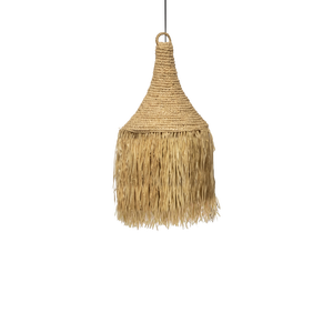 โคมไฟห้อยทำมือคุณภาพสูงจากวัสดุหญ้าทะเล ดีไซน์ทันสมัย เป็นมิตรกับสิ่งแวดล้อม เหมาะสำหรับตกแต่งบ้าน - Product Image 1