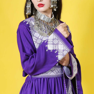 Vestidos Afganos Kuchi para Mujer, para Todas las Temporadas, Invierno, Verano, Otoño, Nuevos Estilos de Moda, Tela Personalizada Aceptada, Kuchi para Adultos - Product Image 4