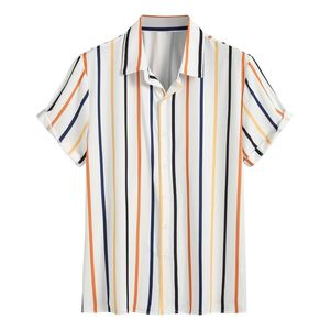 Chemise hawaïenne pour homme Blue Ocean Sunset, manches courtes, polyester, séchage rapide, respirante, col camp, chemise de plage hawaïenne - Product Image 4
