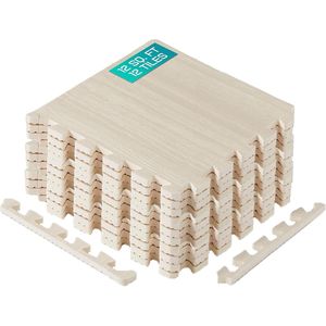 Yes4All - Tapetes de Espuma EVA Encastrables, Baldosas de Plástico para Piso, para el Hogar, Sala de Estar, Garaje, Acolchado de Espuma para Piso, Borde para Muebles - Product Image 1