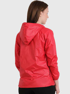 OEM Custom Womens Hooded Waterproof Windbreaker <b>Jacket</b> Sweat-Enhancing Lightweight Eco-Friendly Memory Fabric Gym <b>Workout</b> - Product Image 2