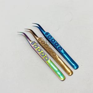 Pinzas Profesionales para Extensión de Pestañas de Acero Inoxidable de Alta Calidad Hechas en Pakistán, Punta Puntiaguda, Probadas a Mano, Óptimas - Product Image 2