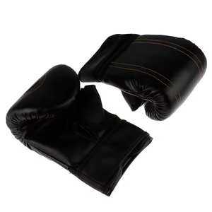 Gants de boxe respirants en cuir PU pour la combat, l'entraînement de boxe, le kickboxing, la gym, l'intérieur, l'extérieur, le grappling et le sparring - Product Image 1
