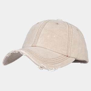 Outdoor Style <b>Vintage</b> Distressed Washed <b>Cap</b> 3D Embroidery Custom Logo Curved Brim Adjustable Casual <b>Caps</b> Wholesale Supplier <b>Caps</b> - Product Image 3