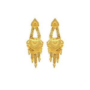 Wholesale Brass 14K 18K 24K Dye Gold Forming Short Necklaces, Traditional Design Jewelry Set, Indo-Western Fashion Jewelry Set. - Product Image 5
