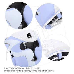 Protector de Cabeza de Boxeo MMA de Cuero de Alta Calidad, Diseño Personalizado, Equipo de Entrenamiento - Product Image 4