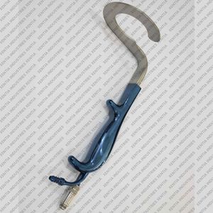 Titanium Coated C-Circular Breast Retractor With Fiber <b>Optic</b> Illuminated Surgical Breast Retractor Plastic Surgery <b>Instruments</b> - Product Image 3