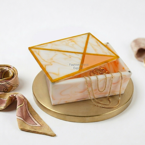 Custom Resin Decorative <b>Box</b> with Magnetic Lid Premium Jewelry Organizer Gift <b>Box</b> for Bridesmaids Wedding and Corporate Gifts - Product Image 1